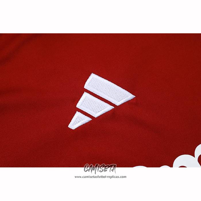 Chandal del Arsenal 2025-2026 Manga Corta Rojo - Pantalon Corto